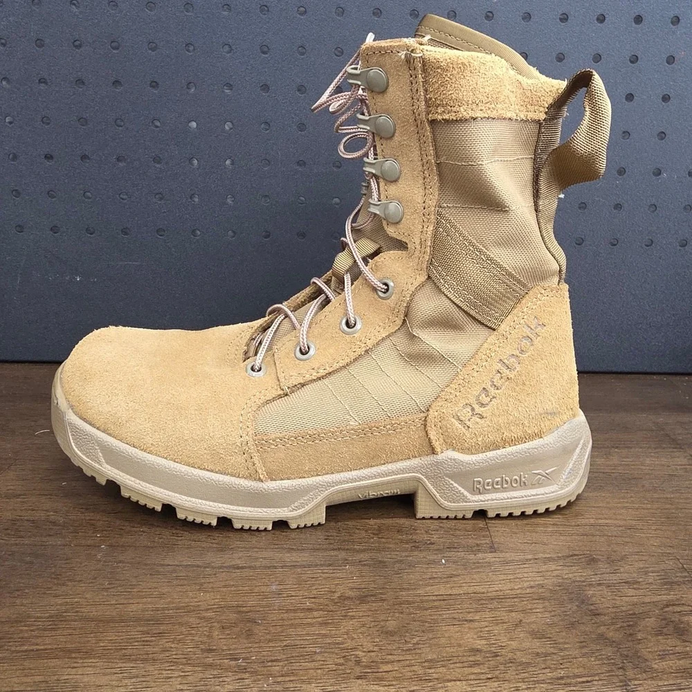 Reebok Strikepoint US Tactical Boots Mens 6.5M Coyote Brown Lightweight CM8940